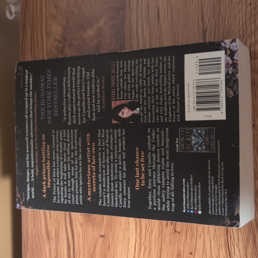 EUC Kingdom Of The Wicked Book Set (3) By Kerri Maniscalco - Picture 3 of 7